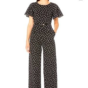 Calvin Klein Women's Flutter Sleeved Jumpsuit